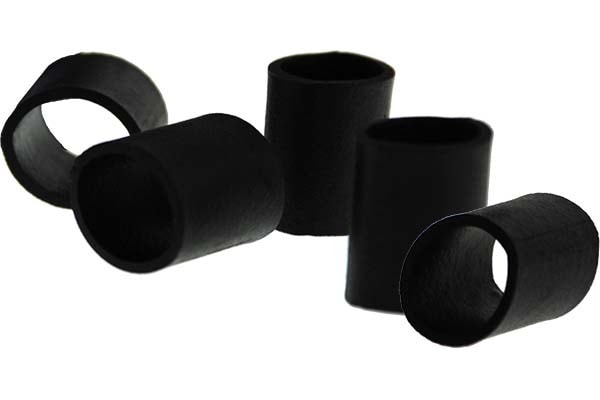 橡胶带黑色1.063″平长宽度0.645″至0.740