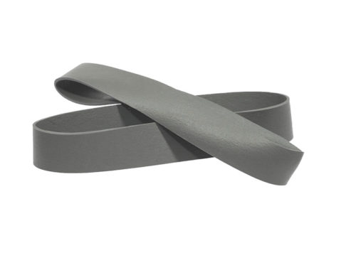 非乳胶橡胶带3.5“平长 - 黑暗灰色